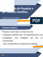 Metodologia Da Pesquisa e Do Trabalho Científico - UN2 - Vídeo 03