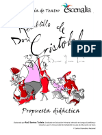 Didáctico El Retablillo de Don Cristóbal