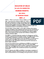 Eod Human Right Unit-4