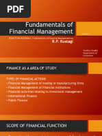 Finance For Everyone Notes All Units | PDF