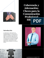 Coherencia y Adecuacion Claves para La Comunicacion Profesional Efectiva