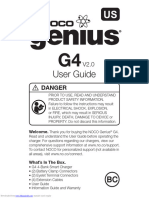 Genius Charger 4.4A G4 Manual