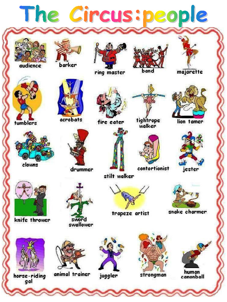 Circus Activities and Exercises Guide | PDF