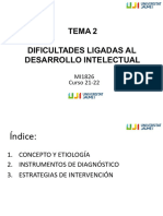 Tema 2. Discapacidad Intelectual Uji