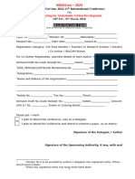 Registration - Form - For - INDIACom 2024