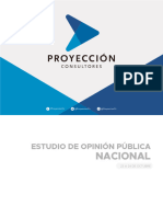 Encuesta Ballotage Proyección Consultores