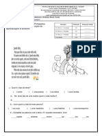 Provas 3° Bimestre Escola Municipal Elizabete