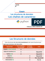 Cours Les Chaines de Caractères - STR - Python