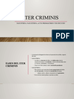 Fases Del Iter Críminis