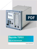 Reyrolle 7SR51 - Guia de Parametrização - Geração Distribuida