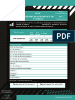 Modele PV Mise en Service