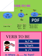 Verb To Be Grammar Guides 63314