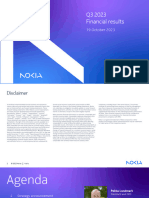 Nokia Financial Report 2023 Q3