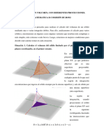 CALCULO de UN VOLUMEN Piramide Primer Octante