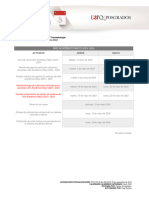 Calendario Esp Ortopedia y Traumatologia Mayo 2023