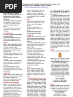 Cânticos para a Celebração Eucarística do 27º Domingo do Tempo Comum - 2011