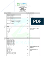 Mathematics Mathematics Form 3 Paper 1 Marking Scheme 1