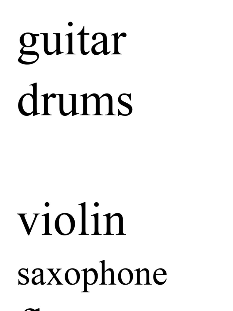 Guitar | PDF