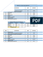 Diagrama de Gantt Estructura Propuesta