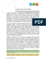 El Camino Hacia Una Vida Saludable Ensayo