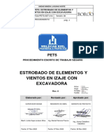 016 ESTROBADO DE ELEMENTOS Y VIENTOS EN IZAJES CON EXCAVADORA Rev. 00