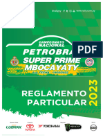 REGLAMENTO SUPER PRIME 1ra Fecha 2023