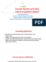 Human Factors (Topic 2)