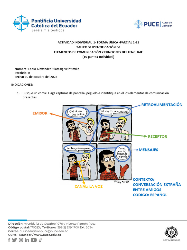 Actividad Individual 1 - Forma Única - Parcial 1-s1 Taller de ...
