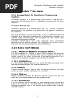 Design For Manufacture and Assembly Tolerance Analysis