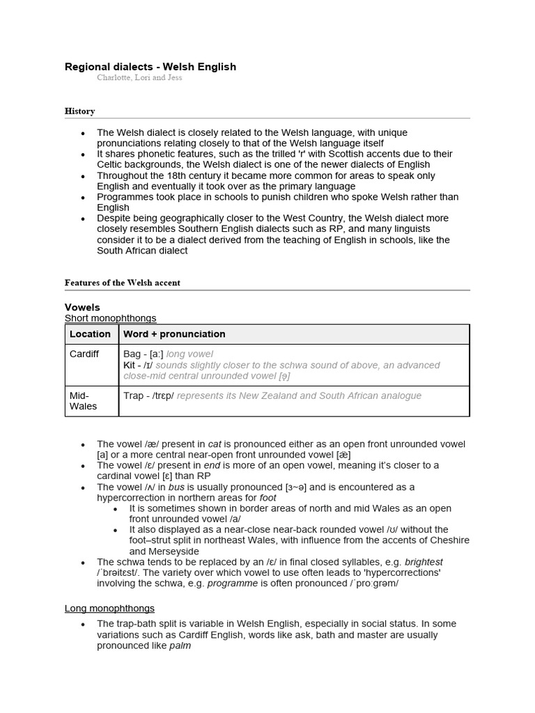 CELTIC LANGUAGE WELSH DIALECTS GRAMMAR intelligence overview