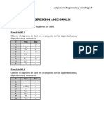 Ejercicio - Tareas Diagramas de Gantt