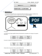3er Año - Lenguaje - Guia Nº3 - Morfosintaxis - El Sintagma