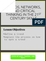 1.TRENDS, NETWORKS, AND CRITICAL THINKING IN 21st CENTURY SKILLS