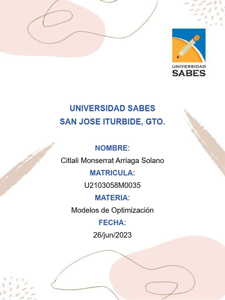 Analisis De Sensibilidad Programacion Lineal