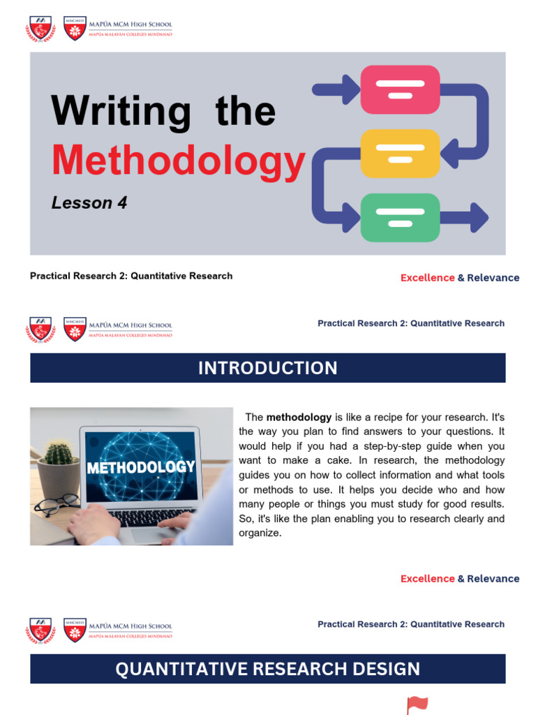 Lesson 4 - Writing Methodology | PDF | Experiment | Design Of Experiments