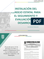 10.5.3 Diapositivas de Presentación en La Instalación Del Cesed