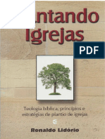 Plantando Igrejas Teologia Biblica Principios e Estrategias de Plantio de Igrejas Ronaldo Lidorio PDF