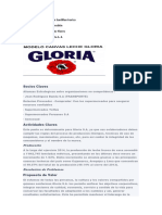 Canva de La Empresa Gloria