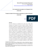 SCANDIZZO - El Limite de La Organización Anarquista en La Patagonia Norte 1918-1923