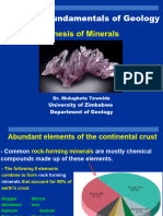 1a Genesis of Min. (My Lecture) - Handout