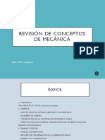 T1 - Presentación Revisión de Conceptos de Mecánica