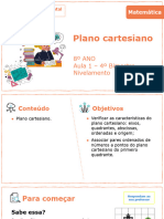 Aula 1 - Plano Cartesiano - Nivelamento