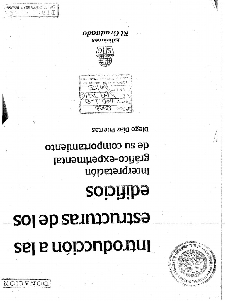 Dias Puertas D Introduccion A Las Estructuras De Los Edificios Pdf