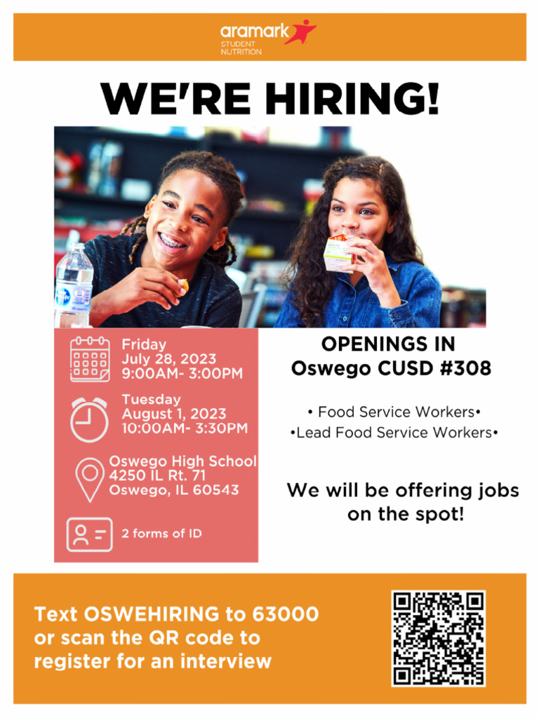 Oswego Job Fair Flyer PDF