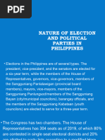 Nature of Election and Political Parties in Philippines