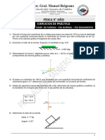 Física 5° - Ejercicios - Descomp y Comp. Fzas - Normal - Rozam.