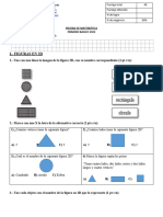 Prueba Matemática