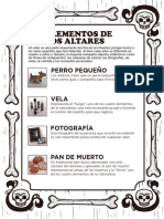 Altar Elements Spanish Flyer