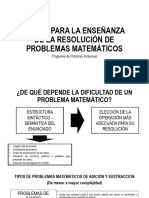 Apoyo para La Enseñanza de La Resolución de Problemas