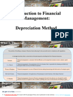 Introduction To Financial Management - Depreciation Method